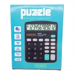 PUZZLE PZ-232S ( 12 HANELİ ) HESAP MAKİNESİ*100