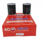 6'LI SAĞLAM DİKİŞ İPLİK ( 900 MT ) ( SİYAH )