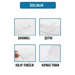 MİKA MODÜLER ÇEKMECE ORGANİZER( 7.5 X 7.5 X 5.5CM )