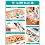 MİKA MODÜLER ÇEKMECE ORGANİZERİ( 15 X 15 X 5.5CM )