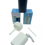 SUPER SILENT HUMIDIFIER H2O BLİC BHW-03 SD-09 HAVA NEMLENDİRİCİ (USB ŞARJLI & IŞIKLI) (2W) (400ML) (78X78X130MM)*100
