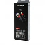 SYROX C93 ( İPHONE ) USB ( ÖRGÜLÜ ) LIGHTNING 2.0A ŞARJ & DATA KABLOSU*320