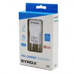 SYROX J35 CHARGE WALL CHARGER USB ( ADAPTÖR BAŞLIK ) EV ŞARJI 2.1A*200