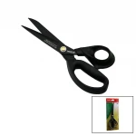 TAKSUN GL-606 ( 9"1/4 ) ( BREZİLYA STİLİ ) TERZİ MAKASI ( SİYAH & YAPIŞMAZ ) ( ERGONOMİK SAP )*12X10