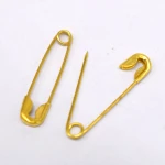 TAKSUN ( SARI GOLD ) MİNİ ÇENGELLİ İĞNE (50 ADET)