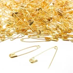 TAKSUN ( SARI GOLD ) MİNİ ÇENGELLİ İĞNE (50 ADET)