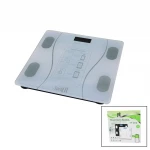 TECHFİT TF-1075 (BLUETOOTH &VÜCUT ANALİZLİ) DİJİTAL BASKÜL TERAZİ (180KG/50G) (YAĞ &SU &KAS ORAN &BMI &ODA ℃)*10
