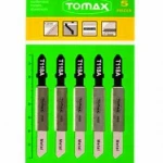 TOMAX T118A METAL 5PCS DEKOBAJ BIÇAK DEKUPAJ*200
