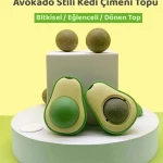 YAPIŞKANLI AVOKADO ŞEKİLLİ KEDİ NANESİ