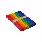 U-4  U4-1466 ( 50 PCS ) ( RENKLİ ) AHŞAP ELİŞİ ÇUBUK*100