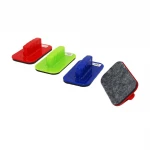 U-4  U4-F443 ( EKO ) TAHTA SİLGİSİ ( RENKLİ PLASTİK TUTACAK )*36X16
