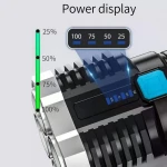 USB ŞARJLI KOMPAKT EL FENERİ