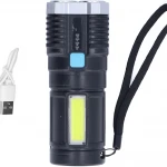 USB ŞARJLI KOMPAKT EL FENERİ