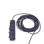 VEETRİN-760069 ( 3LÜ 10 MT ) UZATMA KABLOSU ÇANTALI ( KAUÇUK PRİZ ) ( 3X1.5 CCA KABLO )*15