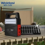 SOLAR SEYYAR PANELLİ & FİŞ ŞARJLI  2İN1 ( DİKEY MODEL ) EL FENERİ