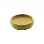 YAKUT-10516 ( TEKLİ & MİNİ=8.5CM ) AHŞAP BAMBU ÇEREZLİK & LOKUMLUK KASE*300