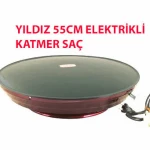 YILDIZ 55CM YK 003 ( KABLOLU & ELEKTRİKLİ ) KATMER SACI*1